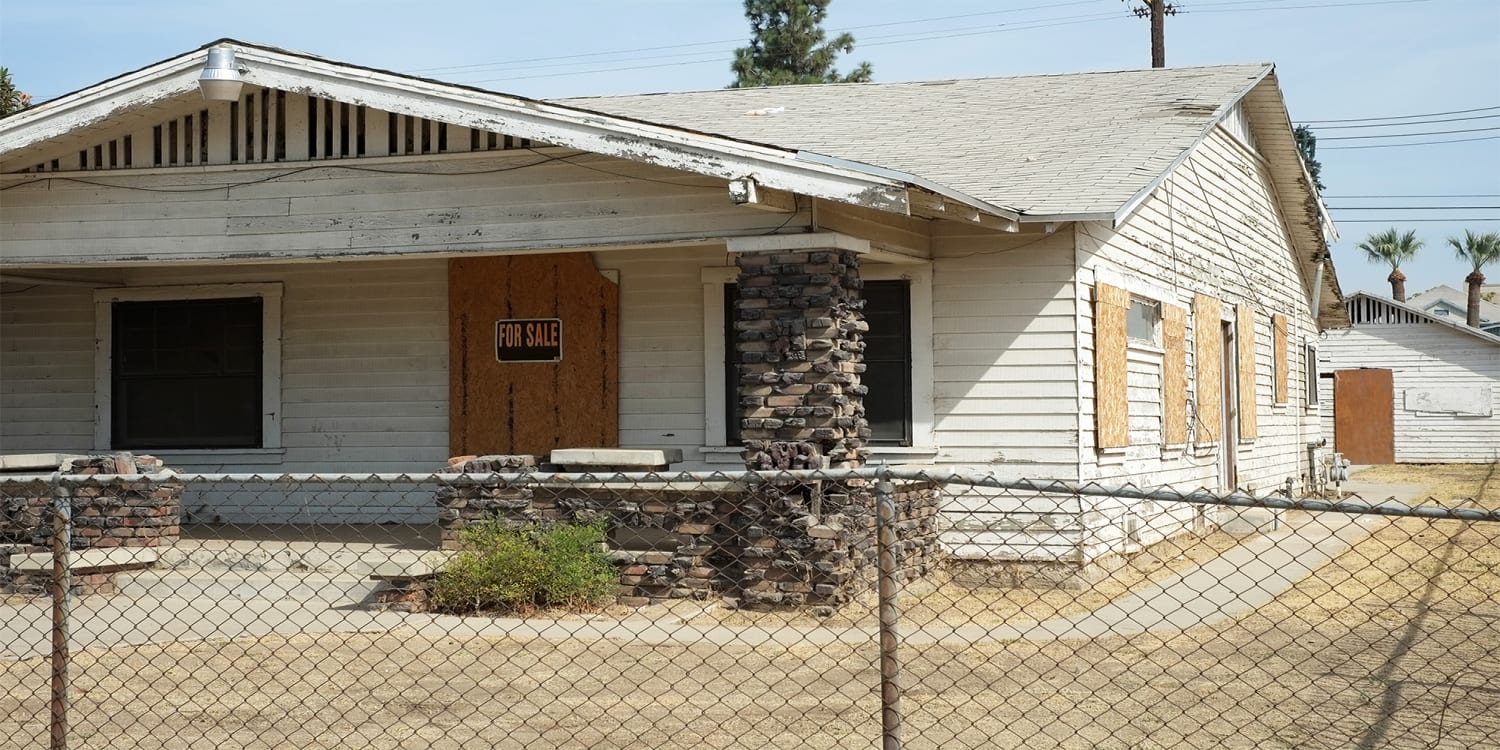 How to sell a house that needs major repairs - run-down property